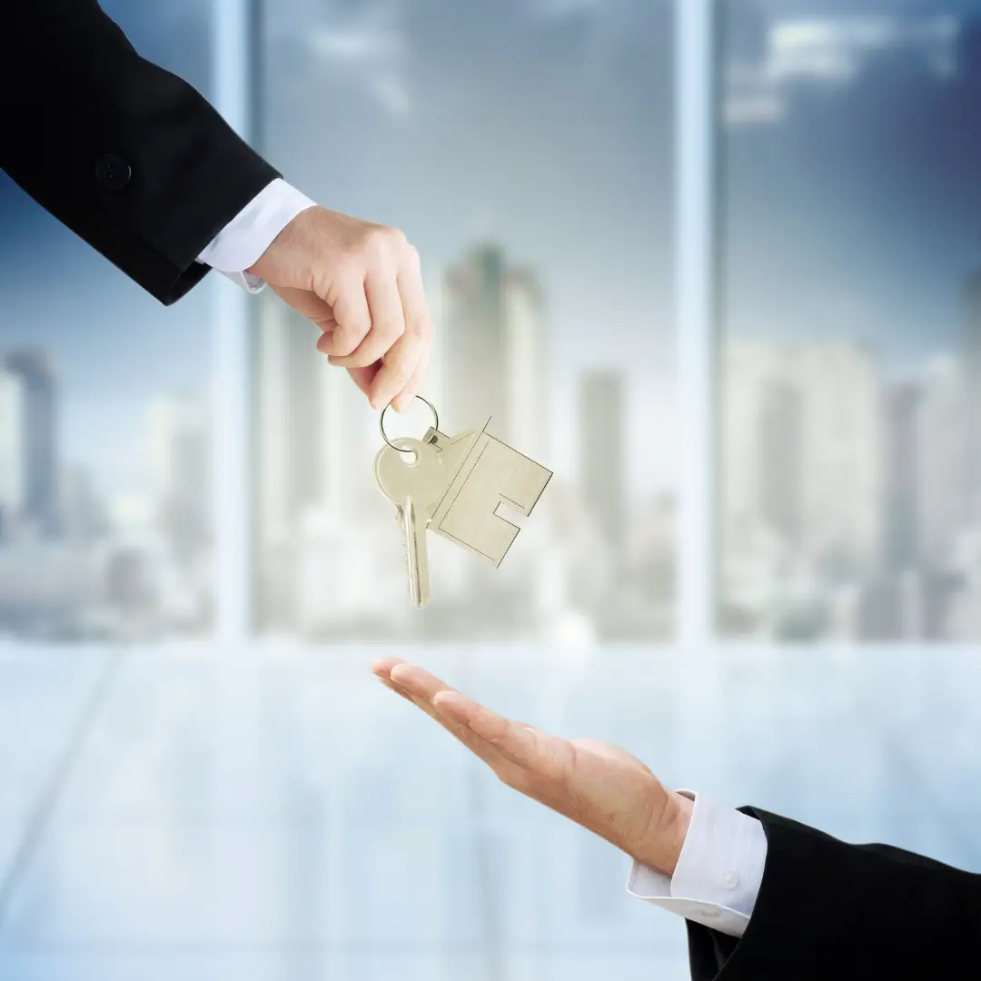 Illumine Legal Commercial Real Estate Top Photo - two commercial real estate lawyers with client