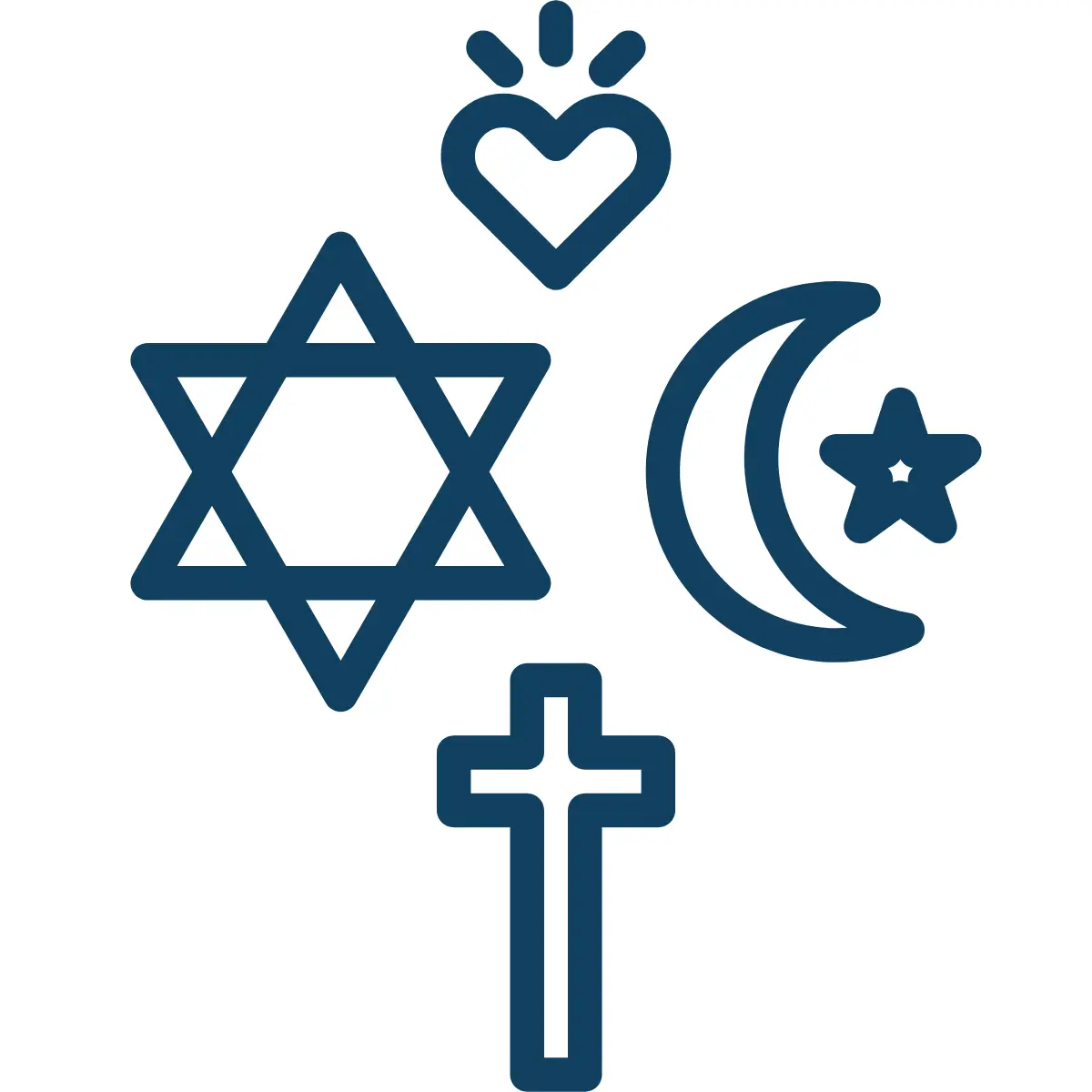 Icon representing religious freedom